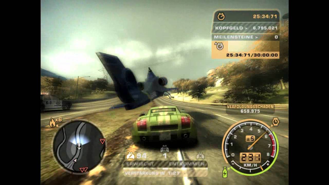 nfs most wanted save game with helicopter